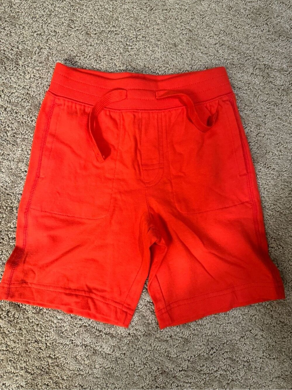 Boys 3T reddish-orange organic cotton shorts new without tags from Gap